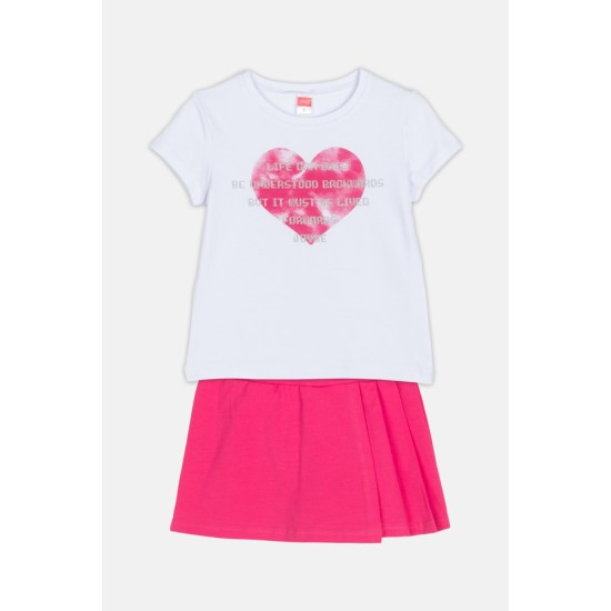 Σετ μακό με φούστα-σορτς Joyce 2513152