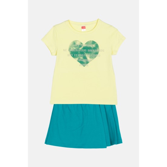 Σετ μακό με φούστα-σορτς Joyce 2513152