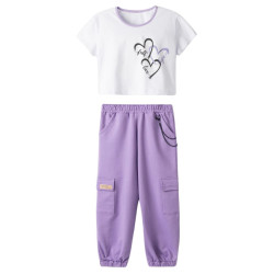 Σετ με cargo παντελόνι Εβίτα 254021