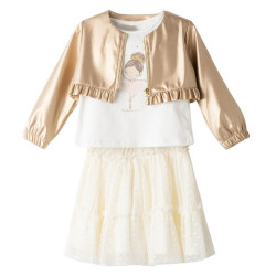 Σετ 3ων τεμαχίων με φούστα Εβίτα 254233