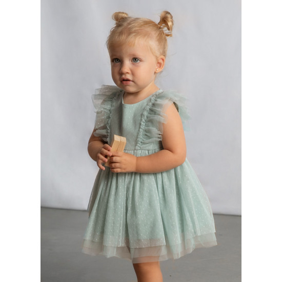 Φόρεμα τούλινο με κορδέλα Mayoral 1905