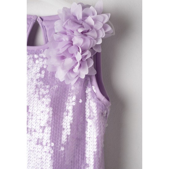 Φόρεμα με παγιέτες Εβίτα 266001