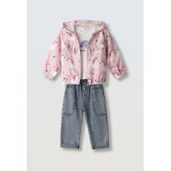 Σετ 3ων τεμαχίων με μπουφάν Εβίτα 266254