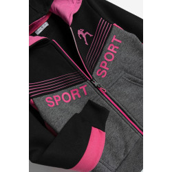 Φόρμα χειμερινή με ζακέτα Funky 225-517108