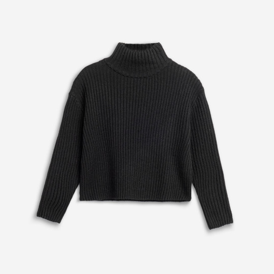 Μπλούζα πλεκτή ζιβάγκο crop Funky 226-510128 Μπλούζα πλεκτή ζιβάγκο crop Funky 226-510128