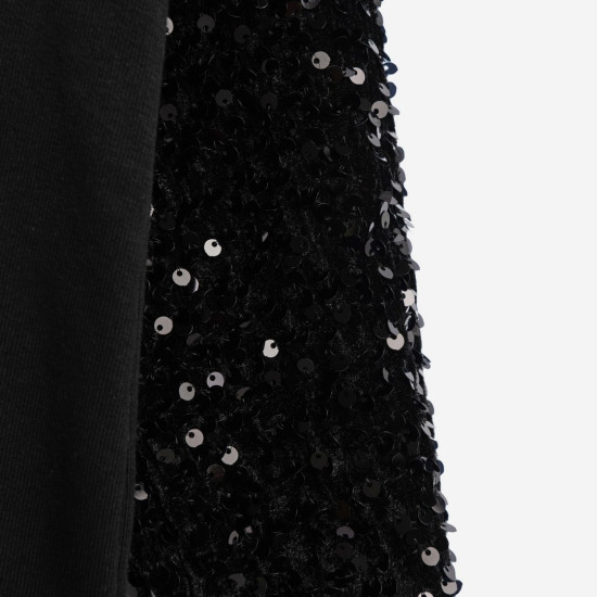 Φόρεμα φούτερ με παγιέτες Funky 226-528105 Φόρεμα φούτερ με παγιέτες Funky 226-528105