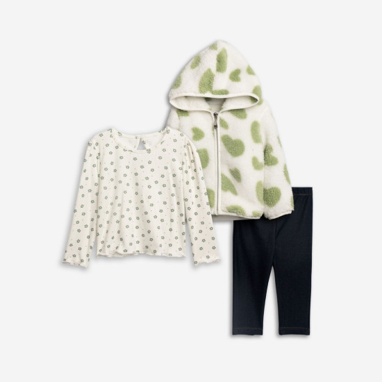 Σετ 3ων τεμαχίων με ζακέτα Funky 226-995115