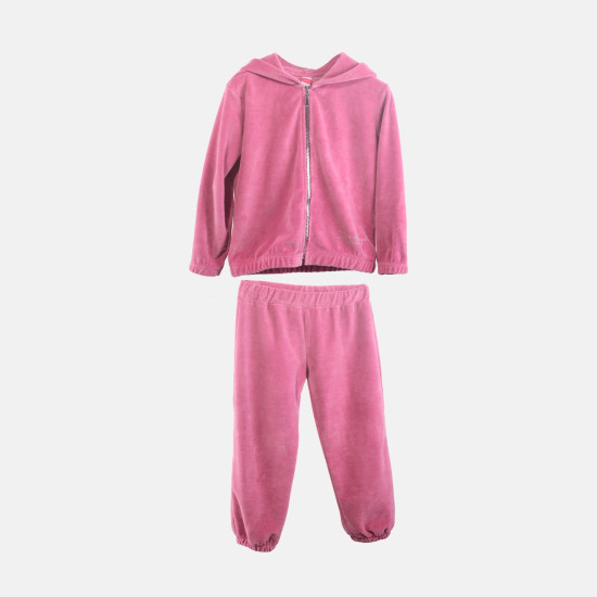 Φόρμα βελουτέ με ζακέτα Joyce 2363140 Φόρμα βελουτέ με ζακέτα Joyce 2363140