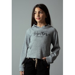 Μπλούζα με κουκούλα Εβίτα 243013 Μπλούζα με κουκούλα Εβίτα 243013