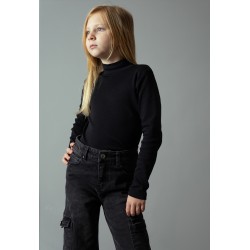 Μπλούζα basic ζιβάγκο Εβίτα 243066 Μπλούζα basic ζιβάγκο Εβίτα 243066