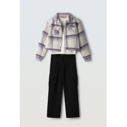 Σετ 3ων τεμαχίων με ζακέτα Εβίτα 253070