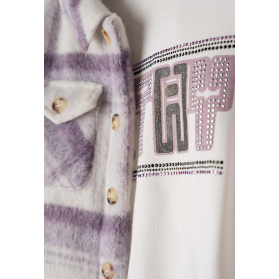 Σετ 3ων τεμαχίων με ζακέτα Εβίτα 253070