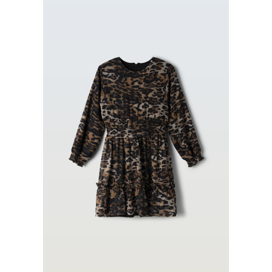 Φόρεμα λεοπάρ Εβίτα 253098 Φόρεμα λεοπάρ Εβίτα 253098