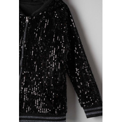 Ζακέτα με παγιέτες Εβίτα 253099