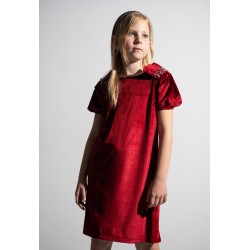 Φόρεμα βελουτέ Εβίτα 243120 Φόρεμα βελουτέ Εβίτα 243120