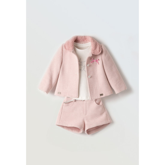 Σετ 3ων τεμαχίων με σορτς Εβίτα 243230