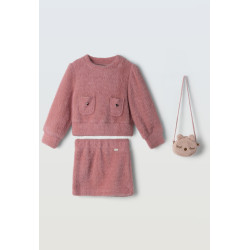 Σετ με φούστα και λούτρινο Εβίτα 253262 Σετ με φούστα και λούτρινο Εβίτα 253262