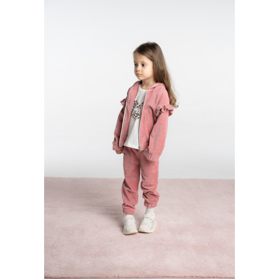 Σετ 3ων τεμαχίων βελουτέ με ζακέτα Εβίτα 253284 Σετ 3ων τεμαχίων βελουτέ με ζακέτα Εβίτα 253284