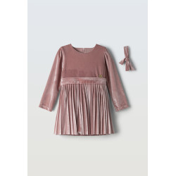 Φόρεμα βελουτέ με κορδέλα Εβίτα 253293 Φόρεμα βελουτέ με κορδέλα Εβίτα 253293