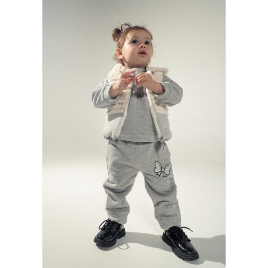 Σετ 3ων τεμαχίων με γιλέκο Εβίτα 243519 Σετ 3ων τεμαχίων με γιλέκο Εβίτα 243519