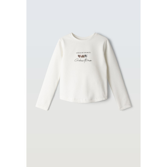 Μπλούζα ριπ Εβίτα 255014 Μπλούζα ριπ Εβίτα 255014