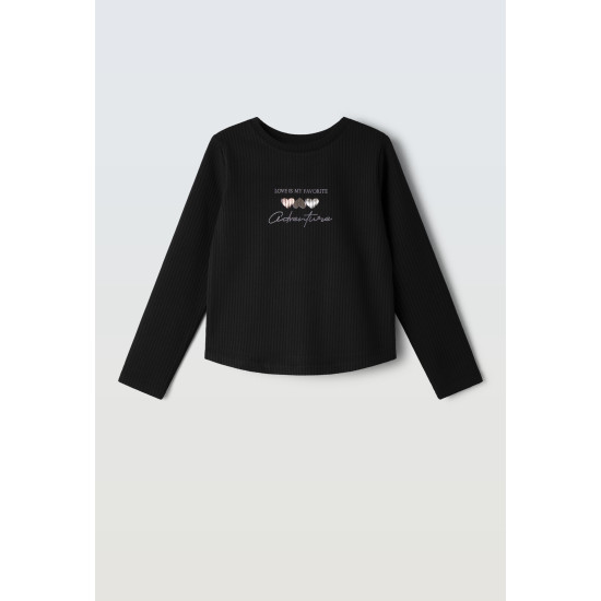 Μπλούζα ριπ Εβίτα 255014 Μπλούζα ριπ Εβίτα 255014