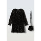 Φόρεμα με παγιέτες και τσάντα Εβίτα 255054 Φόρεμα με παγιέτες και τσάντα Εβίτα 255054