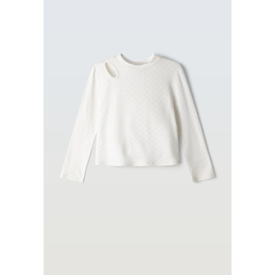 Μπλούζα με στρας Εβίτα 255068 Μπλούζα με στρας Εβίτα 255068