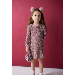 Φόρεμα με παγιέτες και τσάντα Εβίτα 255251 Φόρεμα με παγιέτες και τσάντα Εβίτα 255251