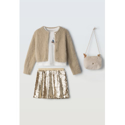 Σετ 3ων τεμαχίων με φούστα Εβίτα 255253