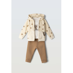 Σετ 3ων τεμαχίων με ζακέτα Εβίτα 255503 Σετ 3ων τεμαχίων με ζακέτα Εβίτα 255503