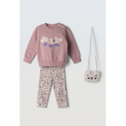 Σετ με κολάν και λούτρινο Εβίτα 255520 Σετ με κολάν και λούτρινο Εβίτα 255520