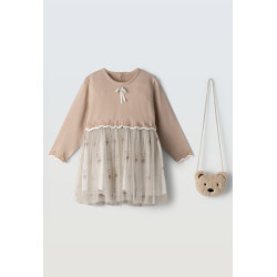 Φόρεμα με λούτρινο Εβίτα 255530 Φόρεμα με λούτρινο Εβίτα 255530