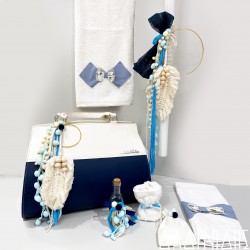 Σετ βάπτισης macrame boho Μάκης Τσέλιος ΣΕΤ-Α17