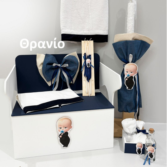 Κουτί βάπτισης "Baby boss" ΚΤ297
