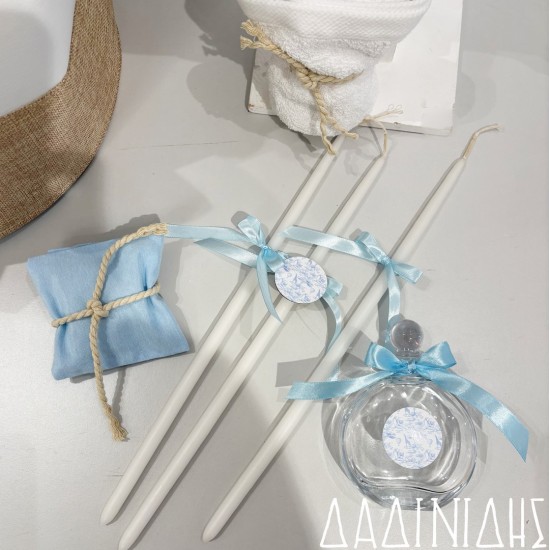 Σετ βάπτισης "Baby Dior Blue Safari" ΣΕΤ-Α101