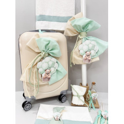 Σετ βάπτισης "Αρκουδάκι μπαλόνια βεραμάν" ΣΕΤ-Α92