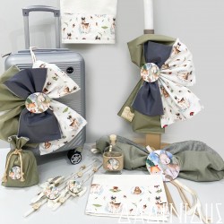 Σετ βάπτισης "Ζωάκια του δάσους" ΣΕΤ-Α72