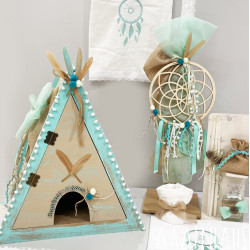 Σετ βάπτισης "Σκηνή ινδιάνου βεραμάν" ΣΕΤ-Α29