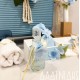 Σετ βάπτισης "Γαλάζια ορτανσία" ΣΕΤ-Α107