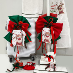 Σετ βάπτισης "Χριστουγεννιάτικο Τάρανδος" ΣΕΤ-Α86