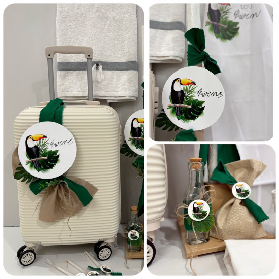 Σετ βάπτισης "τροπικό Tucan" ΣΕΤ-Α97