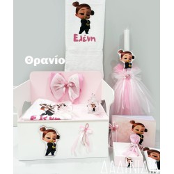 Πακέτο βάπτισης "Baby boss girl" ΠΚ234