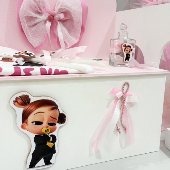 Σετ βάπτισης "Baby boss girl" ΣΕΤ-Κ99