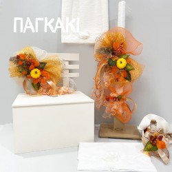 Λαμπάδα κολοκύθα-φθινόπωρο ΛΑΜΠ263