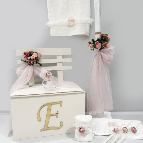 Σετ βάπτισης "Μονόγραμμα plexiglass" ΣΕΤ-Κ91
