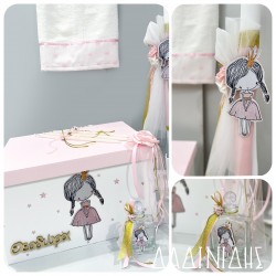 Σετ βάπτισης "Πριγκίπισσα" ΣΕΤ-Κ71