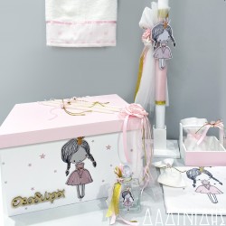 Σετ βάπτισης "Πριγκίπισσα" ΣΕΤ-Κ71