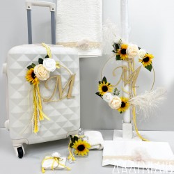 Σετ βάπτισης "Ηλιοτρόπιο" ΣΕΤ-Κ16