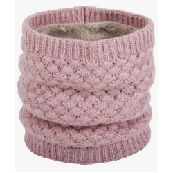 Πλεκτός γιακάς με φλις ΣΚ329